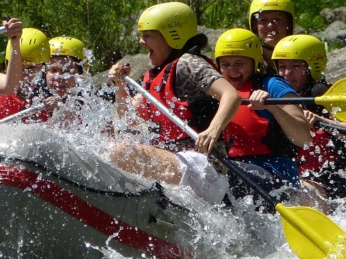 rafting on the dunajec